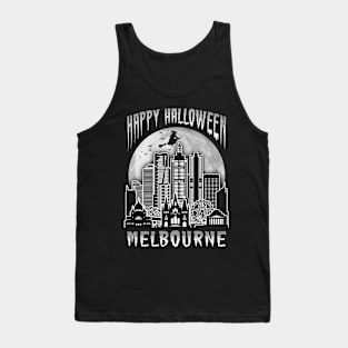 Happy Halloween Melbourne Australia Tank Top